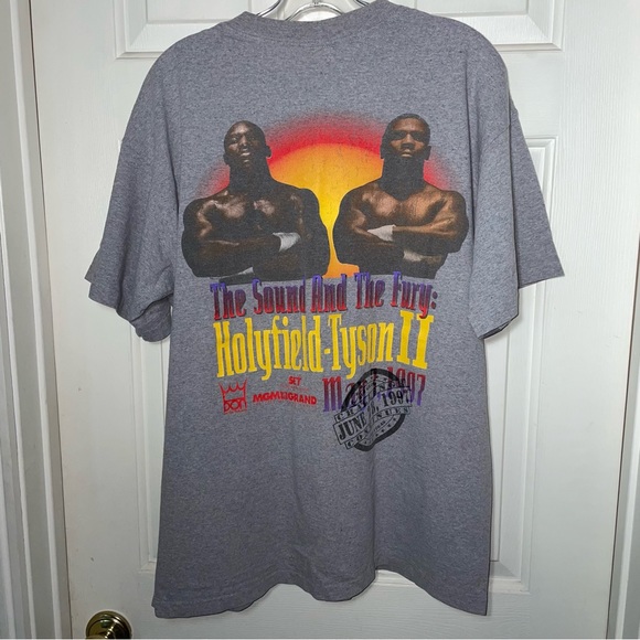 The Sound & The Fury, Holyfield vs Tyson II June 28, 1997 Collectors T 🥊🥊 - Picture 9 of 16